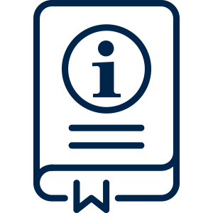 Icon of an information book